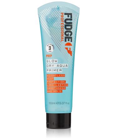 Fudge Professional Blow Dry Aqua Primer Hyaluronic Acid Heat Protection Volumizing Results 150 ml