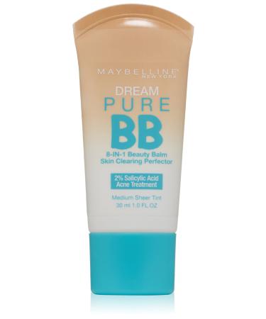 Maybelline Dream Pure BB Cream Medium 1 fl. oz. (Packaging May Vary)