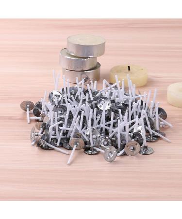 500pcs/1'' Tea Light Candle Wicks,Tealight Wicks for Soy Wax,Pre-Waxed Tealight Wicks for Candle Making