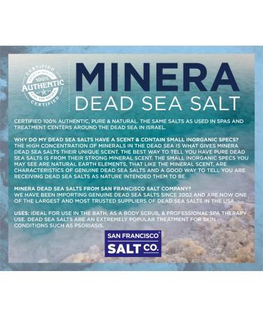 Minera Dead Sea Salt 15 lb - 3 Pack Fine Grain Bags - Buy Online on SooperMarket.com