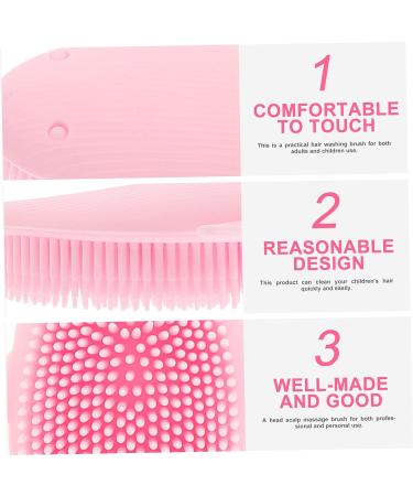 FRCOLOR Silicone Bath Scrubber for Kids and Men - Exfoliator Body Brush for Home Use - Buy Online on SooperMarket.com