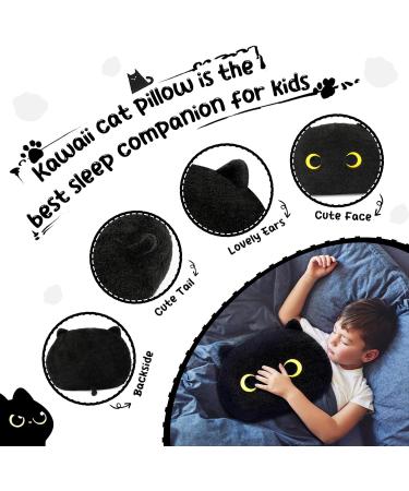 Yamepuia Black Cat Plush Pillow - Soft Stuffed Animal Toy - Buy Online on SooperMarket.com