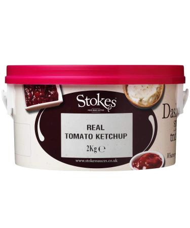 Stokes Real Tomato Ketchup - 1x2kg Tomato 2 kg (Pack of 1)