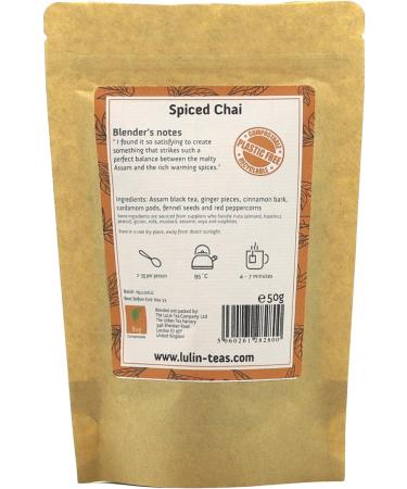 LuLin Teas Spiced Chai Loose Tea 50 g Loose Tea 50 g - Buy Online on SooperMarket.com