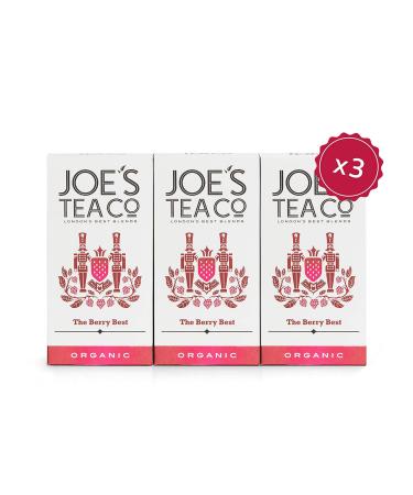 Joe's Tea Co. The Berry Best (3x15ct) - Organic Fruit Tea Berry Fruit