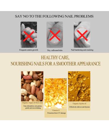 6PCS Cuticle Oil Pen With Soft Brush Natural Ingredients Cuticle Oil for Nails Mix Flavors Cuticle Oil Prevent Nail Cracking Nail Oil Treatment for Damaged Nails Set of 6 - Buy Online on SooperMarket.com