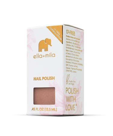 ella+mila Professional Quick Dry Nail Polish - Long-Lasting & Chip-Resistant Champagne Pop (Elite Collection B) - 0.45 fl oz - Buy Online on SooperMarket.com