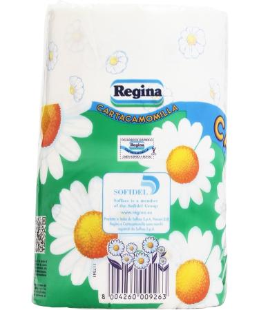 Regina - Toilet Paper Cartacamomilla - 3 packs of 4 rolls 12 rolls  - Buy Online on SooperMarket.com