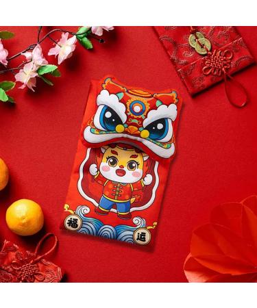 AWHAO Chinese New Year Red Envelope Bag Spring Festival Envelopes Hongbao for Birthday - Buy Online on SooperMarket.com