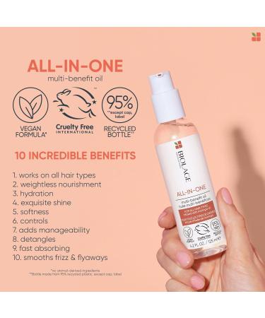 Biolage Professional All In One Hair Oil Multi-Use Hair Oil For All Hair Types Vegan and Cruelty Free - Buy Online on SooperMarket.com