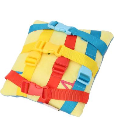 Dementia Activities Pillow Elderly Dementia Pillow Sensory Buckle Cushions Sensory Buckle Pillow Fine Motor Development Anxiety Relief Calming Comforting Activities for Adults - Buy Online on SooperMarket.com