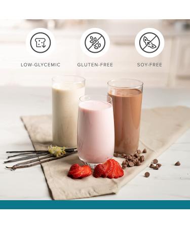 Isagenix IsaLean Shake - Superfood Meal Replacement for Healthy Weight & Lean Muscle Growth - 826g - Strawberry Cream - Buy Online on SooperMarket.com