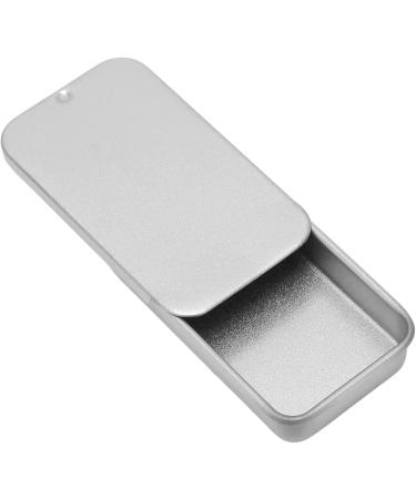 Agate Mini Storage Can Containers - 10 Pieces | Portable Empty Cans with Sliding Covers for Lip Balm & Solid Perfume - Buy Online on SooperMarket.com