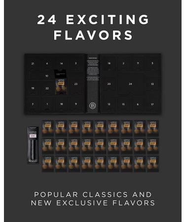 LAKRIDS BY BLOW Gourmet Licorice Advent Calendar 2022 | 12.17 OZ | Chocolate Coated Balls from Denmark - Buy Online on SooperMarket.com