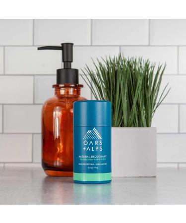 Oars + Alps Aluminum Free Deodorant for Men and Women Dermatologist Tested and Made with Clean Ingredients Vegan Eucalyptus Spearmint 1 Pack 2.6 Oz 1ct - Eucalyptus Spearmint 2.6 Ounce (Pack of 1) - Buy Online on SooperMarket.com