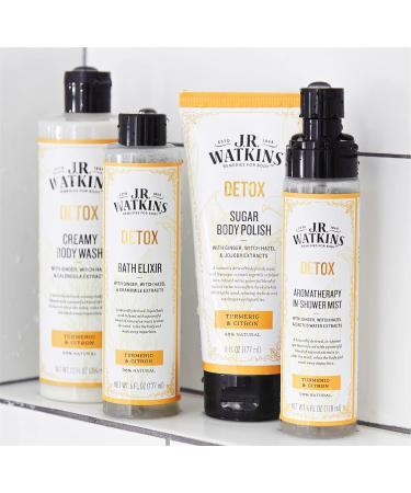 J.R. Watkins Detox Bath Elixir Turmeric & Citron Liquid Soak - 6 oz (Pack of 2) - Buy Online on SooperMarket.com
