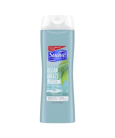 Suave Essentials Body Wash Ocean Breeze 15 Fl Oz (Pack of 1)