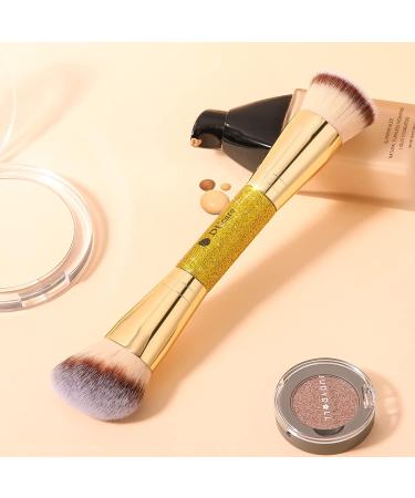 DUcare Dual-Ended Foundation Brush - Perfect for Blending Liquid, Powder, & Cream Makeup - Buy Online on SooperMarket.com