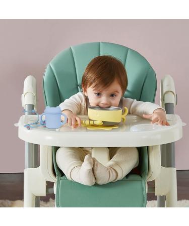 Vicloon Silicone Toy Clip 2Pcs Toy Safety Straps Food Grade Silicone Pacifier Clips Sippy Cup Strap Adjustable Stroller Pacifier Strap Hanging Toys Baby Toy Anti Drop Chain Blue/Green - Buy Online on SooperMarket.com