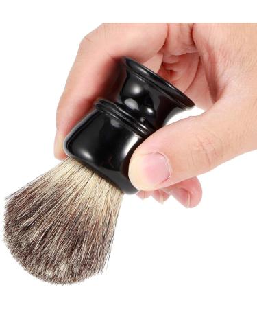 Plplaaoo Premium Shaving Brush - Resin-Based Razor Brush for Men | Ideal for Home & Salon Use - Buy Online on SooperMarket.com