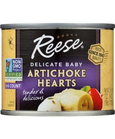 Reese Petite Artichoke Hearts, 7 Ounces (Pack of 12) Artichoke Hearts 7 Ounce (Pack of 12)