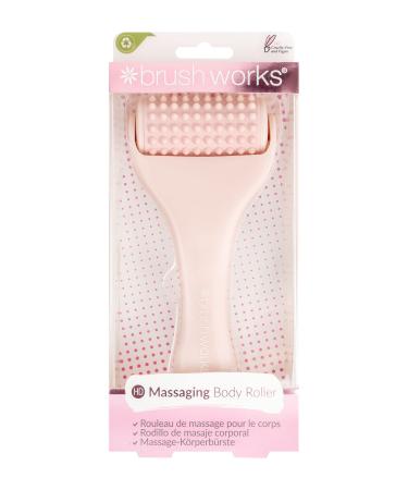 Brushworks Massaging Body Roller Pink One Size