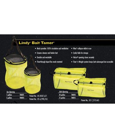 Lindy Bait Tamer Fishing Bait Bag - 5 Gallon Top Opening for Healthy Live Bait - Buy Online on SooperMarket.com