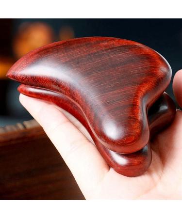 Red Sandalwood Gouache Point Meridian Scrapping Muscle Relaxing Wooden Massager Acupuncture Physical Therapy 1Pcs - Buy Online on SooperMarket.com