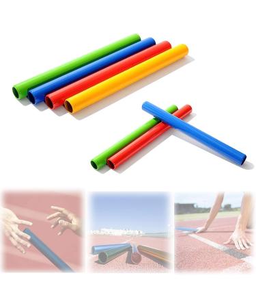 HNJZX Relay Running Baton  Aluminium Relay Batons Sporting Goods Running Relay Batons Track and Field Relay Batons Sticks  for Track and Field Outdoor Field Race Tools (4 Assorted Colors) - Buy Online on SooperMarket.com