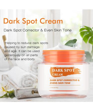 Dark Skin Peeling Oil and Dark Spot Correcting Cream - Extra Strength Exfoliating Solution - Buy Online on SooperMarket.com