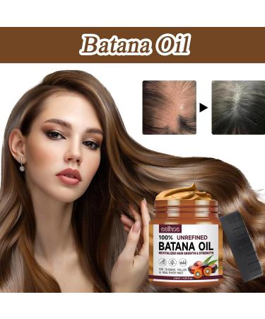 wimony Batana Oil Organic Batana Oil For Hair Growth 100% Pure Raw Natural Batana Oil for Healthy Hair Batana Oil Hair Treatment Promotes Hair Growth Smoother and Shinier Thicker Improve Hair Loss(1PC - Buy Online on SooperMarket.com