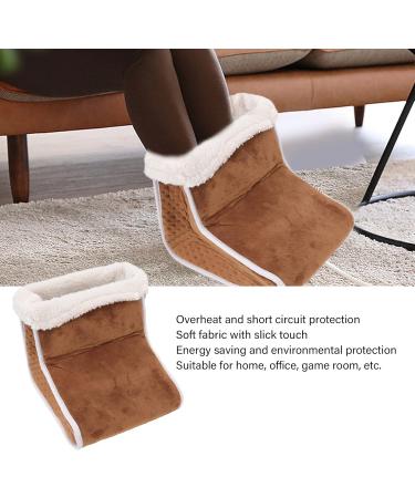 Topincn Heated Foot Pillow - 6-Speed Electric Warmer for Men & Women | Intelligent Constant Temperature & Timing (EU 220V) - Buy Online on SooperMarket.com