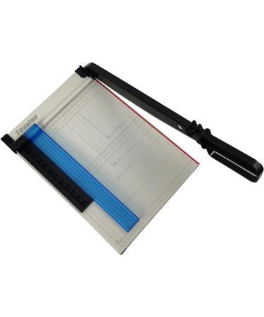 TEXALAN Paper Cutter Letter Size Paper Trimmer 12 Cut Length 12 Sheet Capacity Guillotine Paper Photo Cutter with Magnet Clamp  Paper Guide  Size Guideline - Buy Online on SooperMarket.com