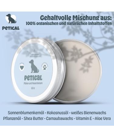 Petical Paws & Nose Balm for Dogs Natural Nourishing Ointment for Healthy Paws & Nose Care - Buy Online on SooperMarket.com