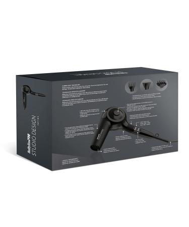 BaBylissPRO Studio Design Series 1875 Watt Hair Dryer - Professional Styling Appliance for All Hair Types - International Shipping Available - Buy Online on SooperMarket.com