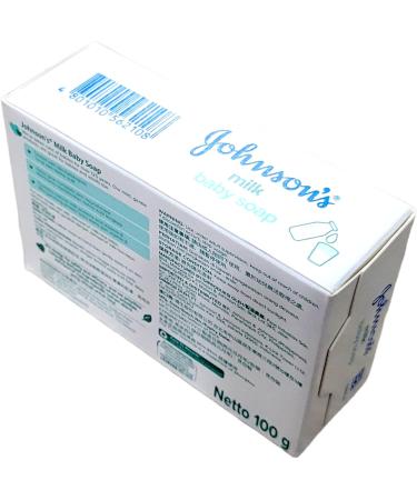 Johnson's Baby Soap Milk Protein 75g (Pack of 3) - Gentle Cleansing for Baby's Delicate Skin - Buy Online on SooperMarket.com
