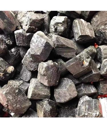 1pc 100g-120g Natural Quartz raw Black Tourmaline Tumbled Stones Obelisk - Buy Online on SooperMarket.com