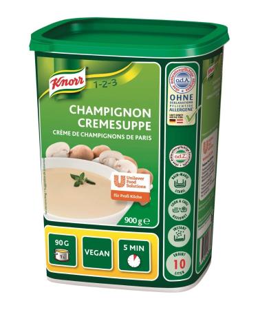Knorr Mushroom Cream Soup Dry Mix (creamy round mushroom flavor) 1 pack (1 x 900 g)