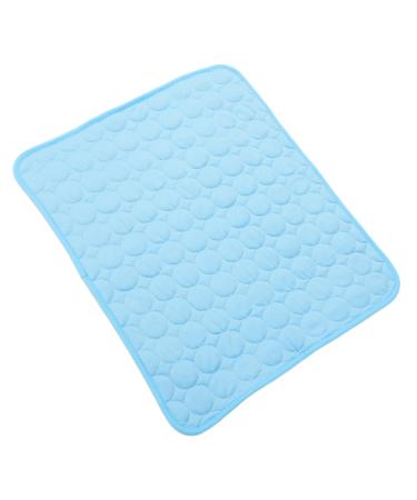 Balacoo Pet Mat Dog Mat Dog Cot Dog Bed Breathable Cooling Pad Wear-Resistant Cooling Mat Puppy The Dog S Sky-blue