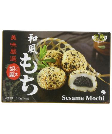 Royal Family Japanese Mochi Sesame 7.4-Ounce (Pack of 8)