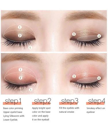 3 Makeup Pallet for Eyes - 15 Colors Matte Eyeshadow Palette | Pigmented Shimmer Eye Shadow Palette Blendable Long Lasting Waterproof Makeup Kit Kot-au 3 Pcs 3 - Buy Online on SooperMarket.com