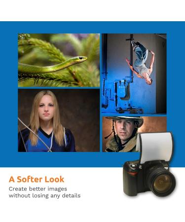 LumiQuest Soft Screen Flash Diffuser for Digital SLR Cameras - Black - Buy Online on SooperMarket.com