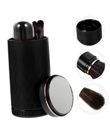 Buy Mikinona Makeup Brush Set - 1 Set with Holder & Lid | Travel-Friendly Cosmetic Organizer - Perfect for Vanity - Buy Online on SooperMarket.com
