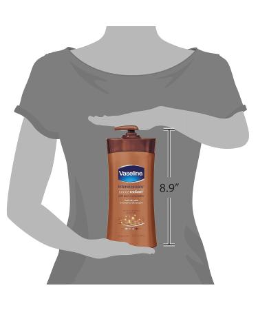 Vaseline Intensive Care Cocoa Radiant Body Lotion - 20.3 oz | Moisturizing & Nourishing Skincare | International Shipping Available - Buy Online on SooperMarket.com