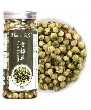 PlantGift Snow Plum Blossom Tea 60G/2.11oz Blossom Tea Flower Chinese Dried Plums Health Tea