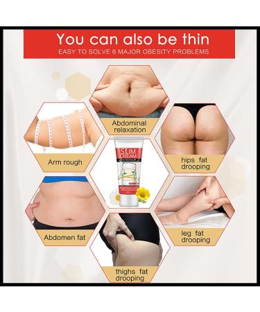 MIELIKKI Slimming Cream - Fat Burning Body Lotion for Weight Loss & Cellulite | Firming Hot Cream for Women & Men - Buy Online on SooperMarket.com