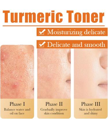 Turmeric Oil Turmeric Serum for Anti Acne Body Oil for Face & Body & Damage Hair Turmeric Face Serums Oil Natural Turmeric Face Hydrating Toner Turmeric Face Toner Nourishing Dry Skin Oils and Serums - Buy Online on SooperMarket.com