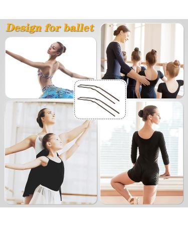 36 Piece Brown 3 Inch U Shaped Hair Pins for Women - Bobby Pins for Updo Styling - Buy Online on SooperMarket.com