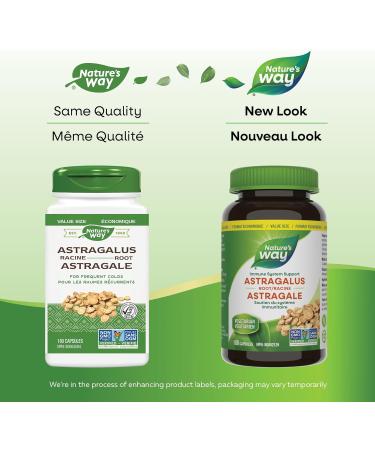 Nature's Way Astragalus Root Iummune System Support Value Size 180 Vegetarian Capsules 180 count (Pack of 1) - Buy Online on SooperMarket.com