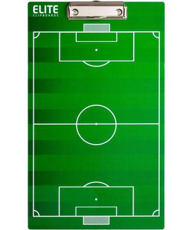 Elite Dry Erase Soccer Coaches Clipboard | Double-Sided Marker Board - Buy Online on SooperMarket.com